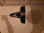 Zwarte hanglamp, industriële look, Huis en Inrichting, Lampen | Hanglampen, Ophalen of Verzenden, Zo goed als nieuw, Minder dan 50 cm