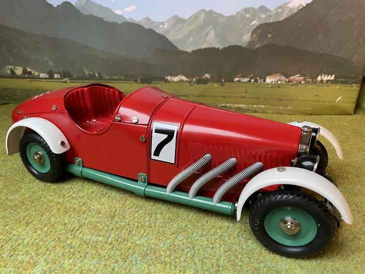 Märklin 1103 Mercedes Benz SSK Race-auto 2-zits no.7, Hobby en Vrije tijd, Modelauto's | 1:18, Zo goed als nieuw, Auto, Overige merken