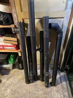 Kachelpijpen voor palletkachel, Doe-het-zelf en Verbouw, Buizen en Afvoer, Gebruikt, Ophalen of Verzenden, Minder dan 2 meter