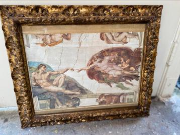 Michelangelo “schepping van Adam” beschikbaar voor biedingen