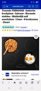 Tomado TIH6001B Inductie Kookplaat - Nieuw in doos!, Ophalen, Nieuw, 4 kookzones, Inbouw