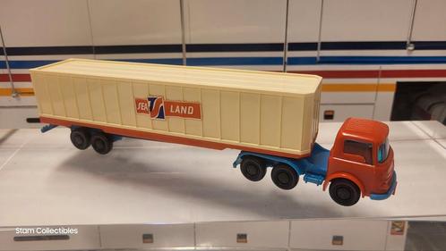 Joy-Toy Bedford Truck Trailer  Made in Greece - 1970, Hobby en Vrije tijd, Modelauto's | 1:87, Zo goed als nieuw, Bus of Vrachtwagen