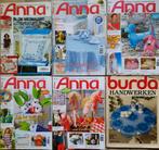 5x ANNA - Plezier met Handwerken + Burda gratis, Gebruikt, Ophalen of Verzenden