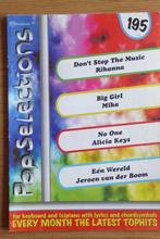Pop Selections volume 195, Muziek en Instrumenten, Bladmuziek, Verzenden, Zo goed als nieuw, Populair, Accordeon