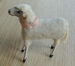 Vintage Putz schaapje met roze halsband, Ophalen