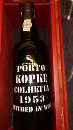 Prachtige fles oude  Port  Kopke 1953, Ophalen