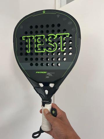 Black Crown Patron Padel Racket - Zo goed als nieuw beschikbaar voor biedingen