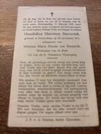 Steverink  Hendrikus 1911 Doetinchem 1959 x v. Emmerik, Ophalen of Verzenden