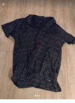 Rockerbox herenblouse, Kleding | Heren, Ophalen of Verzenden, Zo goed als nieuw, Blauw, Halswijdte 43/44 (XL)