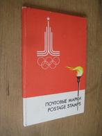 postzegelboekje met serie olympische spelen moskou 1980, Ophalen of Verzenden, Zo goed als nieuw, Overige sporten