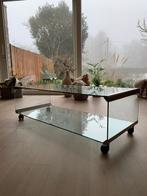 Glazen Salontafel Gallotti Radice - Made in Italy, Ophalen, Gebruikt, 100 tot 150 cm, 50 tot 100 cm