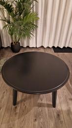 Ikea KRAGSTA salontafel zwart 90cm, Ophalen, Gebruikt, 50 tot 100 cm, Rond