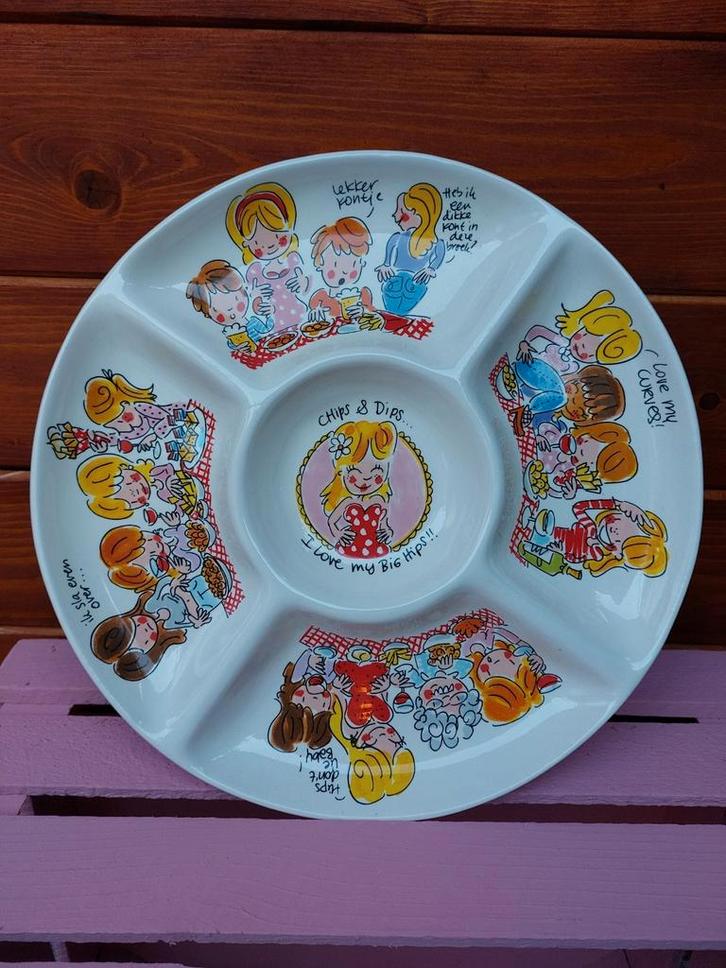 Blond Amsterdam snackschaal, Huis en Inrichting, Keuken | Servies, Zo goed als nieuw, Schaal of Schalen, Blond Amsterdam, Aardewerk