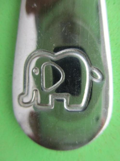 (KB4276) Kinderbestek Olifant vork, Kinderen en Baby's, Overige Kinderen en Baby's, Gebruikt, Ophalen of Verzenden