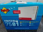 Fritz!Box 7581 - Nieuwstaat, Ophalen of Verzenden, Nieuw, Router met modem, Fritz!