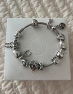 Pandora armband met bedels, Ophalen of Verzenden, Zo goed als nieuw, Goud, Pandora