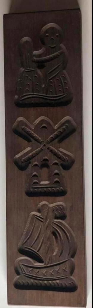 Speculaasplank koekplank Holland Molen Boot Dracht, Antiek en Kunst, Antiek | Keukenbenodigdheden, Ophalen of Verzenden