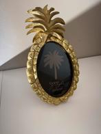 Gouden Ananas Fotolijst, Overige materialen, 4 tot 7 cm, Ophalen of Verzenden, Zo goed als nieuw
