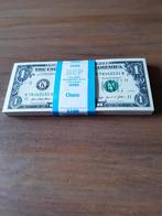 100x1 dollar 2021 usa ongebruikt kk f.22.7, Postzegels en Munten, Ophalen of Verzenden, Noord-Amerika