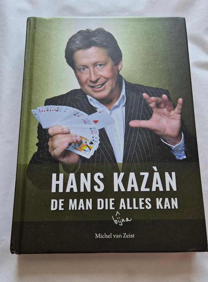 Michel van Zeist - Hans Kazàn, de man die bijna alles kan., Boeken, Biografieën, Nieuw, Film, Tv en Media, Verzenden
