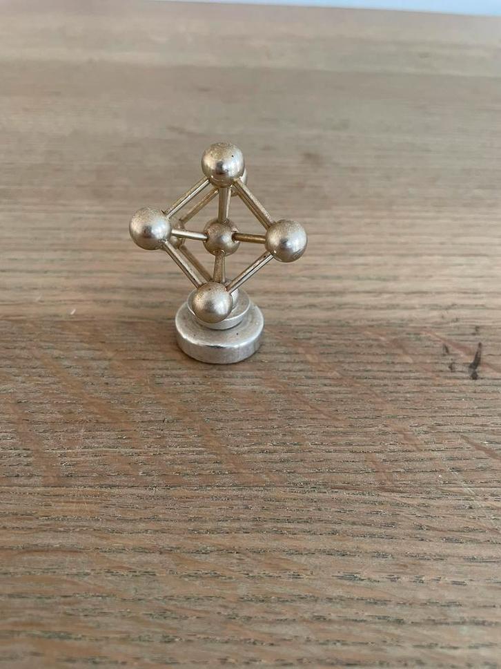 Vintage miniatuur Atomium sculptuur, Antiek en Kunst, Curiosa en Brocante, Ophalen of Verzenden