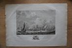Gravure/ets Haven van Vlissingen, in Zeeland 1783, Antiek en Kunst, Kunst | Etsen en Gravures, Ophalen of Verzenden