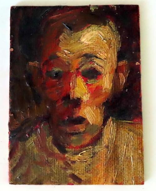 Uit inboedel portret /Peter Jooren, Dordrecht, (1944-2016), Antiek en Kunst, Kunst | Schilderijen | Klassiek, Verzenden