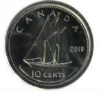 Canada - 10 cent 2019 - Circulated**, Losse munt, Verzenden, Noord-Amerika