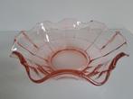 Vintage art deco persglazen schaal jaren 30, Ophalen of Verzenden