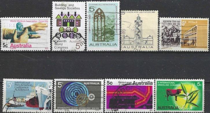Australië 70, Postzegels en Munten, Postzegels | Oceanië, Gestempeld, Ophalen of Verzenden