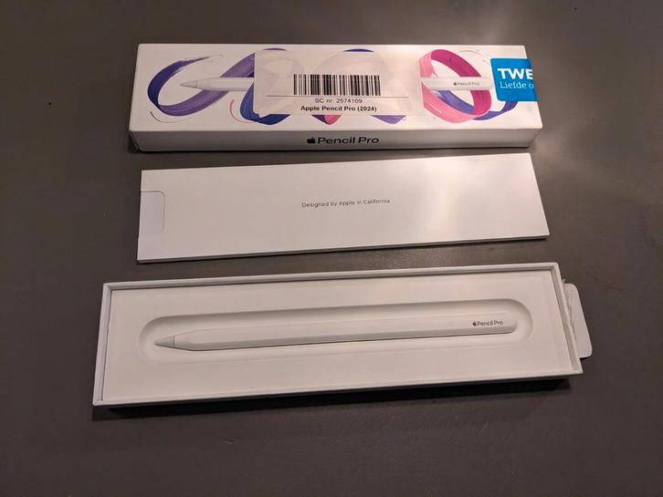 Apple pencil pro (2024) incl. Factuur, met garantie., Computers en Software, Apple iPads, Zo goed als nieuw, Apple iPad, 64 GB