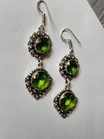 Mooie 925 oorbellen met peridot, Sieraden, Tassen en Uiterlijk, Oorbellen, Hangers, Verzenden, Nieuw, Met edelsteen