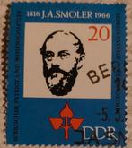 DDR Postzegel J.A. Smoler 1966, Postzegels en Munten, Postzegels | Volle albums en Verzamelingen, Ophalen of Verzenden, Buitenland