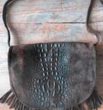Leren/suede tas Borse in Pelle, Ophalen of Verzenden, Zo goed als nieuw, Bruin