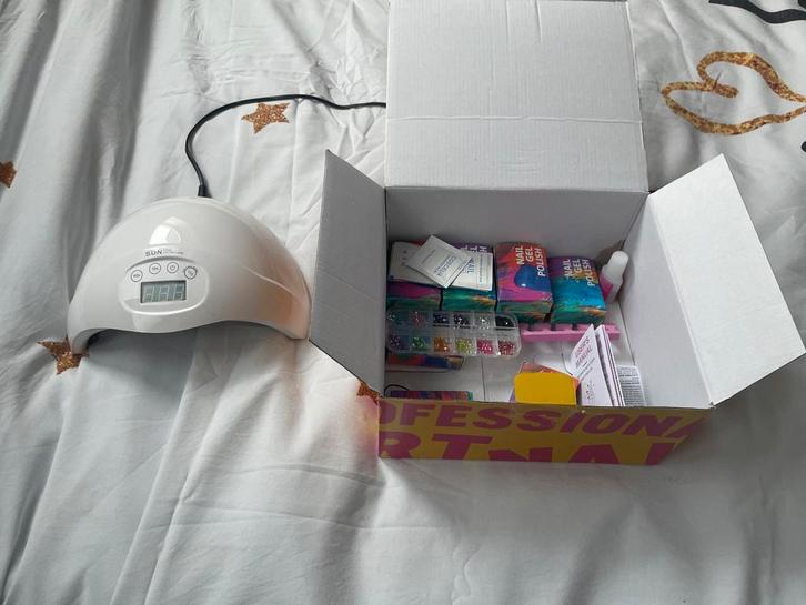 Complete Gel Nagel Set - Zo goed als nieuw!, Sieraden, Tassen en Uiterlijk, Uiterlijk | Cosmetica en Make-up, Zo goed als nieuw