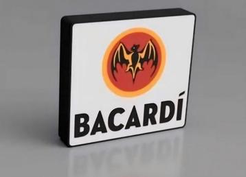 Bacardi Lichtreclame met LED beschikbaar voor biedingen
