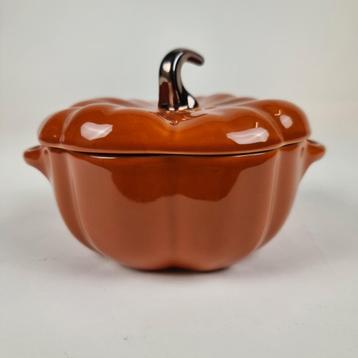 Staub Pompoen ovenschaal, cocotte keramiek kaneel 15cm-0,7 L beschikbaar voor biedingen