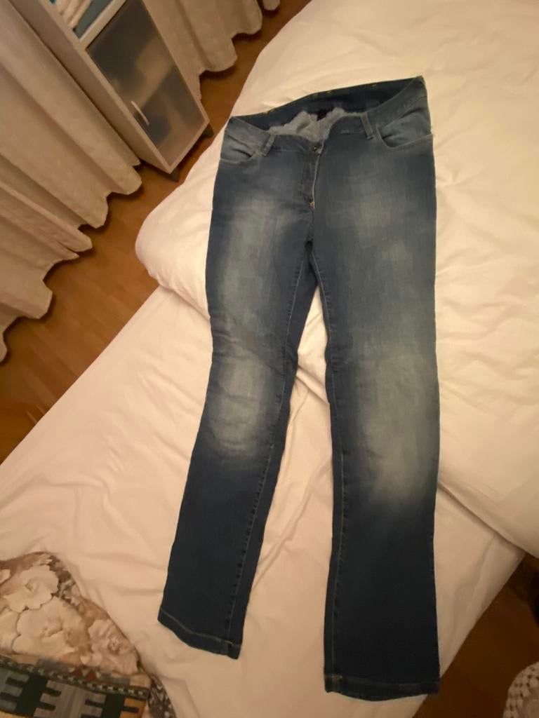 Motorbroek spijkerbroek dames, Motoren, Kleding | Motorkleding, Ophalen, Tweedehands, Dames, Broek | textiel
