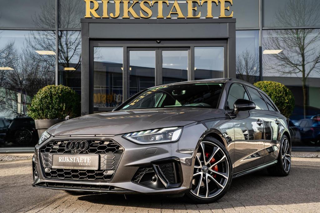 Audi A4 Avant 40 TDI|PANO|TREKHAAK|MASSAGE|ACC|19''|HEAD-UP, Verwarming stoelen achter, A4, 23 km/l, Leder