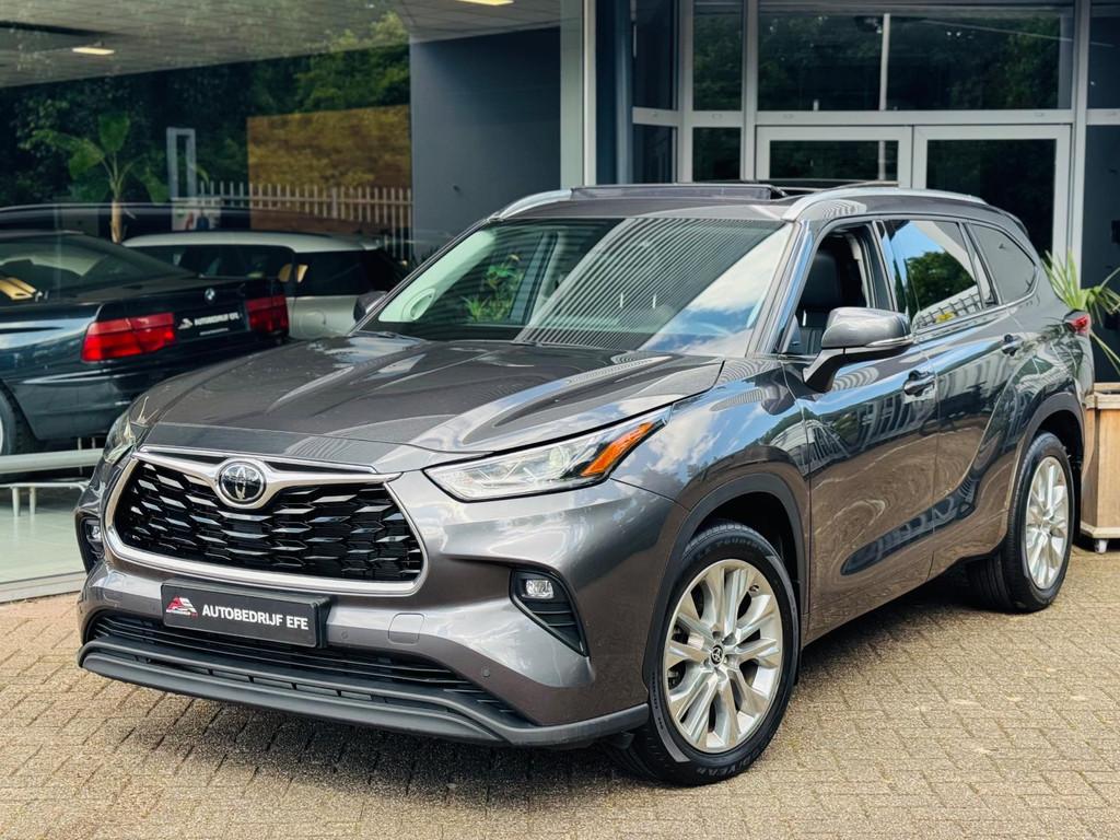 Toyota Highlander 3.5 Benzine Executive 7 Pers Buitenlands k, Auto's, Automaat, Gebruikt, 7 stoelen, Bedrijf