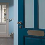 Klassieke houten voordeur met glas Rijnsburg buitendeur, Niet ingevuld, 80 tot 100 cm, Niet ingevuld, Nieuw