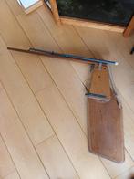 Roertjes, helmstok met joystick en neerhaler Mirror dinghy, Ophalen