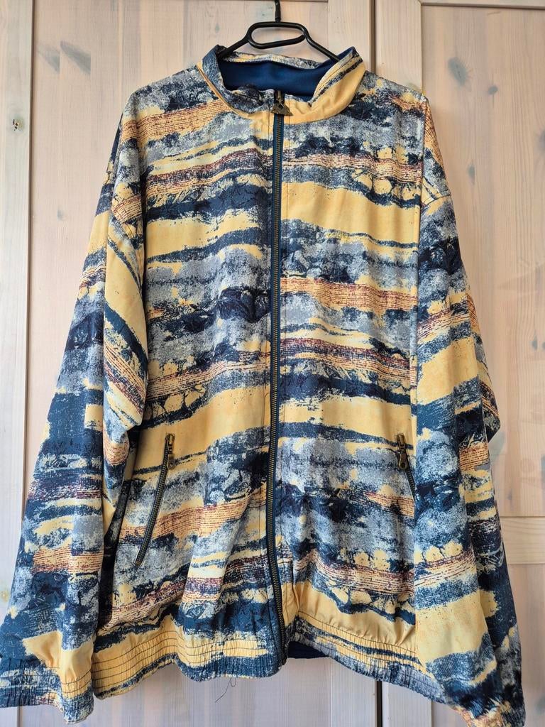 Oldschool Cavello jasje DUBBELZIJDIG maat 58, Kleding | Heren, Zo goed als nieuw, Algemeen, Verzenden, Blauw