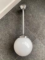 Originele Art Deco bollamp chroom, Ophalen of Verzenden