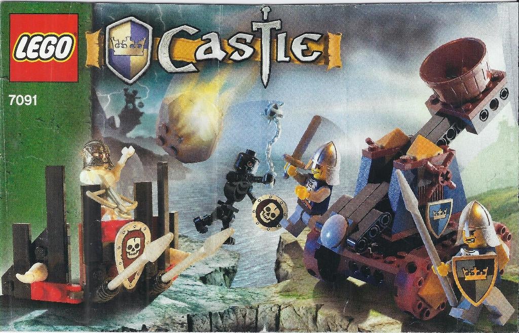 Lego handleiding castle nr 7091, Ophalen of Verzenden