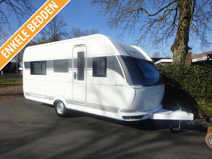 Hobby de Luxe 460 LU #2026#, Caravans en Kamperen, Caravans, Bedrijf, tot en met 4, 1000 - 1250 kg, Rondzit, Hobby, 2 aparte bedden
