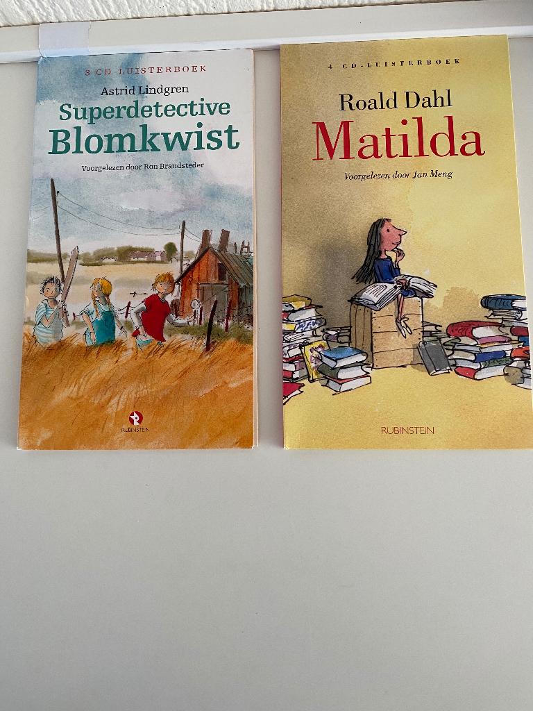 CD -Luisterboek. Matilda en Blomkwist, Boeken, Luisterboeken, Ophalen of Verzenden, Diverse auteurs, Cd, Kind
