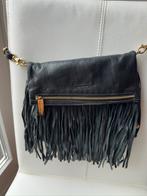 Tas Hammitt LA, leer, zwart, Ophalen of Verzenden, Zo goed als nieuw, Zwart, Handtas