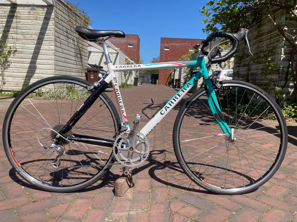 Carrera racefiets (2006), Fietsen en Brommers, 28 inch, Gebruikt, Velgrem, Aluminium