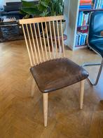 Mid century eettafelstoel HAGA FORS, Huis en Inrichting, Stoelen, Ophalen, Gebruikt, Bruin, Eén